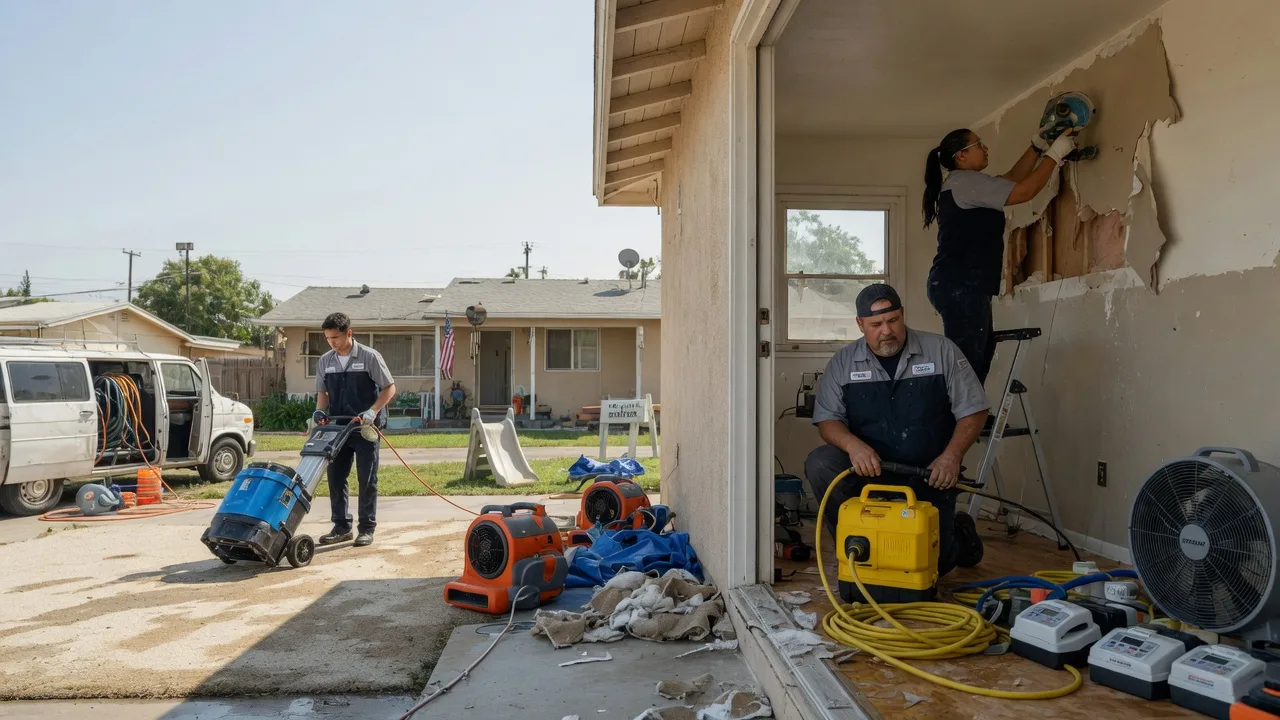 Water Damage Restoration in Lurgan, PA near me